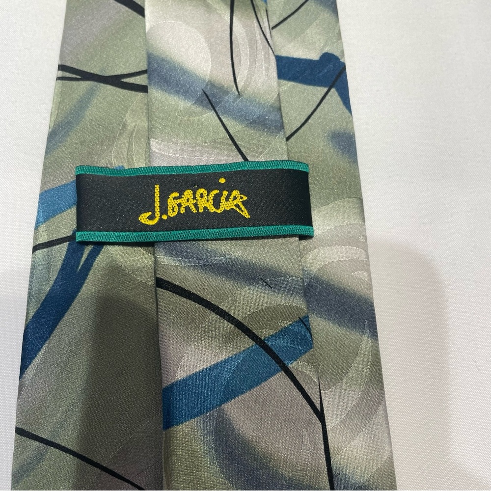Jerry Garcia “Happy Birthday” Tie – Collection Thirty-Seven 37 Abstract Art Mens - Picture 6 of 7